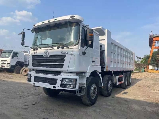 Gebruikte SHACMAN F3000 8X4 6X4 zware dump truck 12 banden 400HP dumper