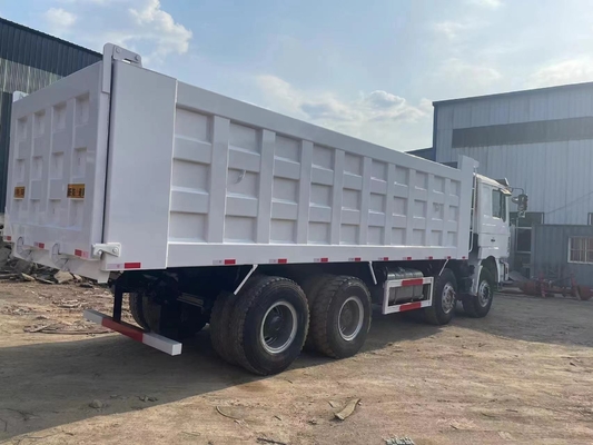 Gebruikte SHACMAN F3000 8X4 6X4 zware dump truck 12 banden 400HP dumper