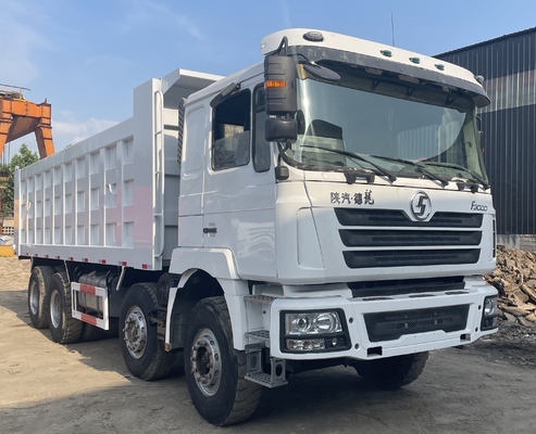 Gebruikte SHACMAN F3000 8X4 6X4 zware dump truck 12 banden 400HP dumper