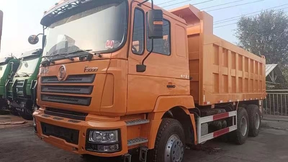Gebruikte SHACMAN F3000 8X4 6X4 zware dump truck 12 banden 400HP dumper