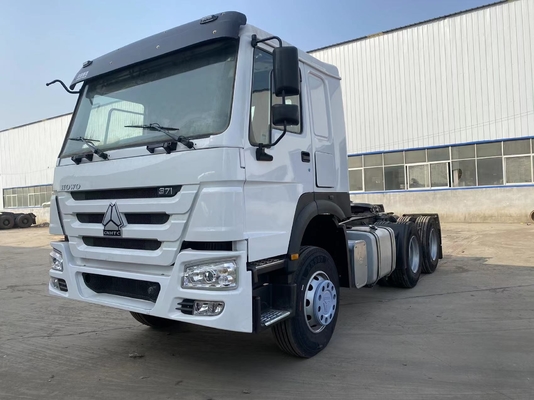 Gebruikte Sinotruk Howo 371hp Truck Tractor Trailer Head 6x4 Te koop
