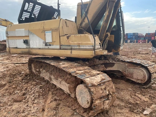 Originele Japan Cat 320b tweedehands graafmachine, Caterpillar Gebruikte spoorgraafmachine 20 ton