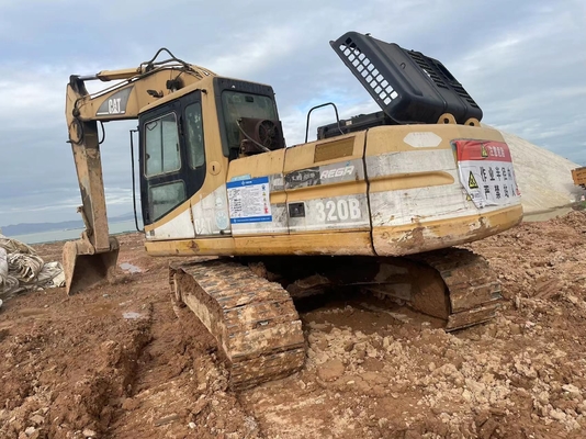 Originele Japan Cat 320b tweedehands graafmachine, Caterpillar Gebruikte spoorgraafmachine 20 ton