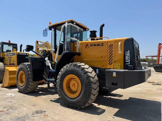 Gebruikte SDLG LG956L tweedehands front-end wiellader met een emmercapaciteit van 2,5-4,5 m3