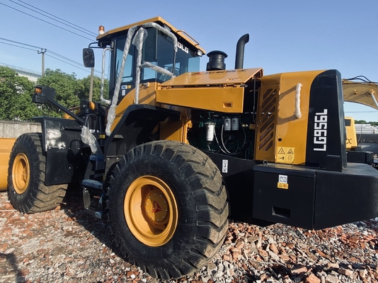 Gebruikte SDLG LG956L tweedehands front-end wiellader met een emmercapaciteit van 2,5-4,5 m3