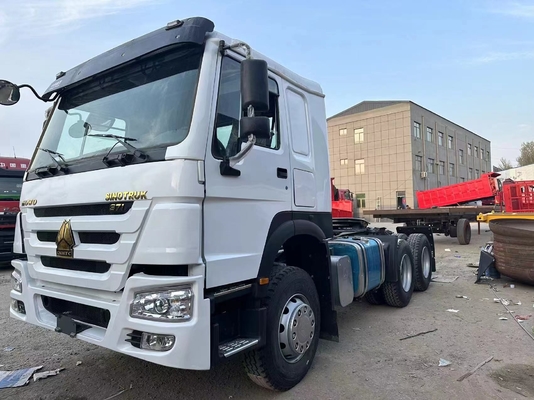 Gebruikte Sinotruk Howo 371hp Truck Tractor Trailer Head 6x4 Te koop