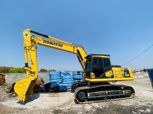 22 ton originele Japanse tweedehands Komatsu PC220-7