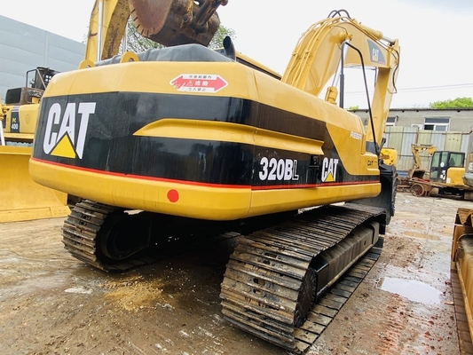 Originele Japan Cat 320b tweedehands graafmachine, Caterpillar Gebruikte spoorgraafmachine 20 ton