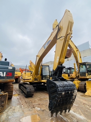 Originele Japan Cat 320b tweedehands graafmachine, Caterpillar Gebruikte spoorgraafmachine 20 ton