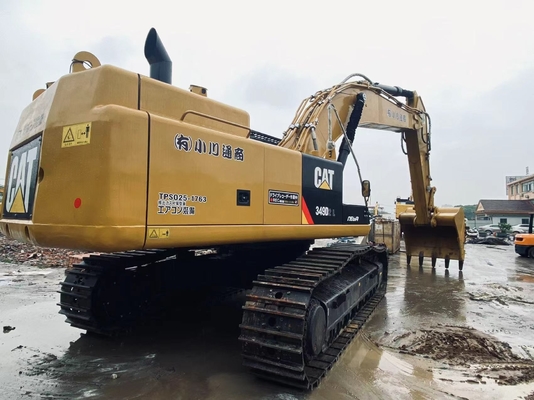 Originele Japanse Cat 349D tweedehands graafmachine, Caterpillar Gebruikte spoorgraafmachine 49 ton