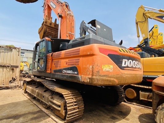 49 ton originele gebruikte Doosan DX490LC-9C Crawler Excavator tweedehands met een emmercapaciteit van 2,72 m3