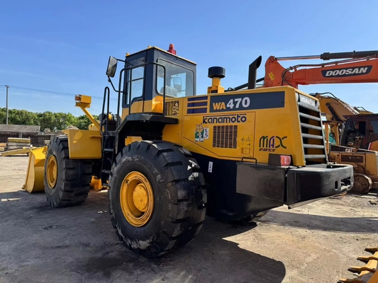 Tweedehands Komatsu WA470-3 wiellader Gebruikt voorweglader 3.9 M 3