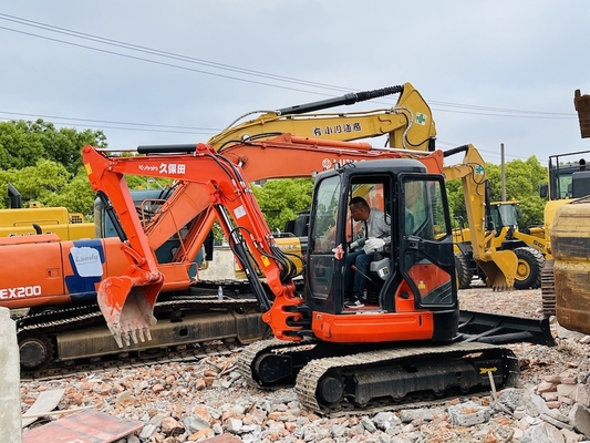 5 Ton Gebruikte Kubota KX155 Crawler Excavator Tweedehands Excavator Met 29.9KW motorvermogen En 0.16 m3 emmercapaciteit