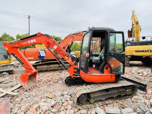 5 Ton Gebruikte Kubota KX155 Crawler Excavator Tweedehands Excavator Met 29.9KW motorvermogen En 0.16 m3 emmercapaciteit