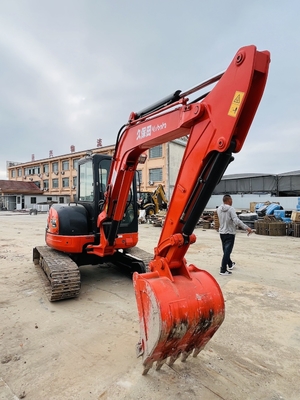 5 Ton Gebruikte Kubota KX155 Crawler Excavator Tweedehands Excavator Met 29.9KW motorvermogen En 0.16 m3 emmercapaciteit