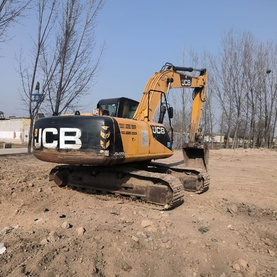 22 ton tweedehands JCB JS220LC Crawler Excavator Gebruikt 129 KW motorvermogen en 1 M3 emmercapaciteit