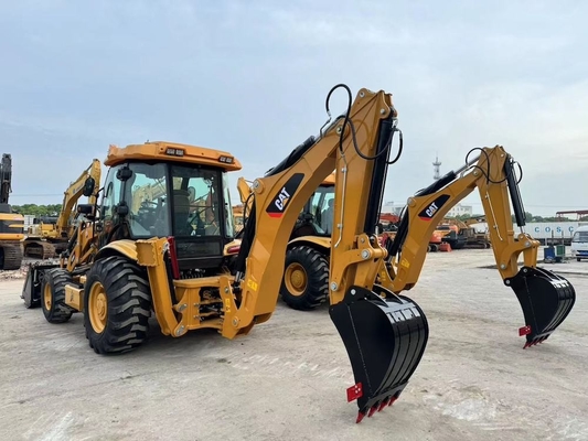 Gebruikte CAT Caterpillar 420F Backhoe Loader Hydraulische machine Tweedehands CAT Backhoe Excavator