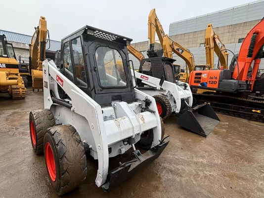 Gebruikte Bobcat S300 Mini Skid Steer Loader, tweedehands Bobcat Skid Loader 1m3 60KW