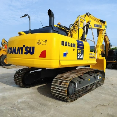 20 ton originele Japanse gebruikte Komatsu PC200-8 hydraulische graafmachine