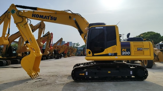 20 ton originele Japanse gebruikte Komatsu PC200-8 hydraulische graafmachine