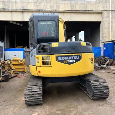 7 ton Gebruikte Komatsu PC78US graafmachine tweedehands Komatsu Crawler Graafmachine Constructie-machines