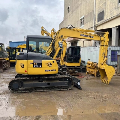 7 ton Gebruikte Komatsu PC78US graafmachine tweedehands Komatsu Crawler Graafmachine Constructie-machines