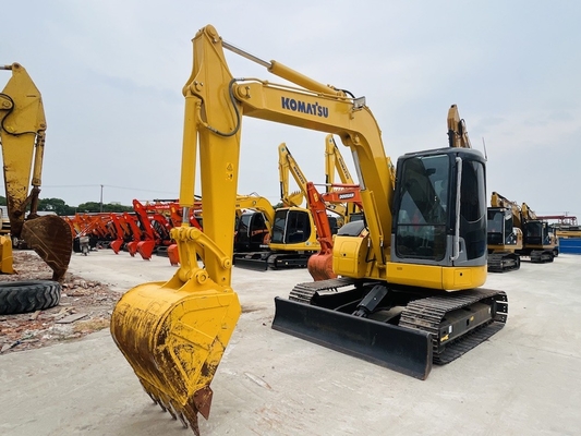 Oorspronkelijk Gebruikt Komatsu PC78US Crawler Excavator Tweedehands 7 Ton Mini Excavator Constructie Machinery