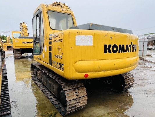 12 Ton Japanse Gebruikte Komatsu PC120-6 Graafmachine Tweedehands Komatsu Hydraulische kruiper Digger