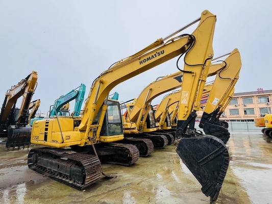12 Ton Japanse Gebruikte Komatsu PC120-6 Graafmachine Tweedehands Komatsu Hydraulische kruiper Digger