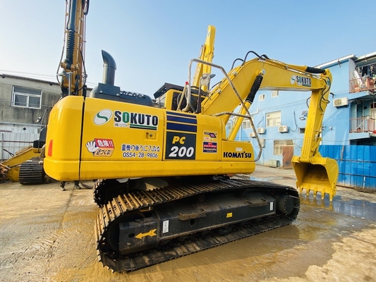 Japanse originele gebruikte Komatsu Pc200-8 graafmachine 80% nieuw in goede staat