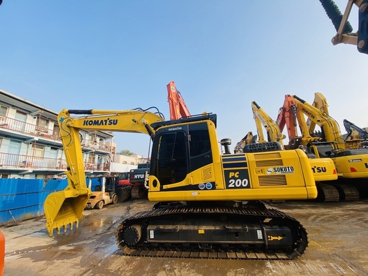 Japanse originele gebruikte Komatsu Pc200-8 graafmachine 80% nieuw in goede staat