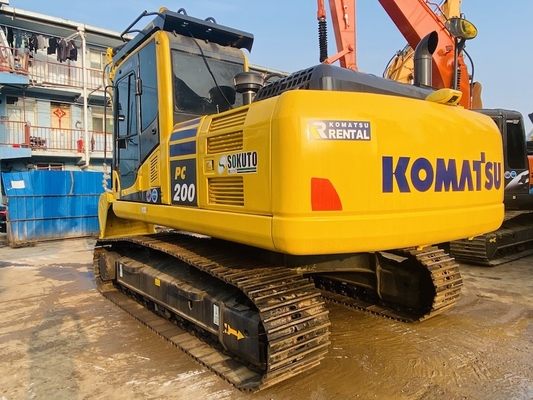 Japanse originele gebruikte Komatsu Pc200-8 graafmachine 80% nieuw in goede staat