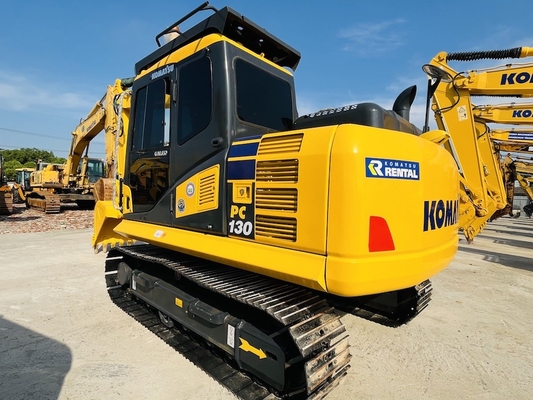Mini tweedehands Komatsu PC130-7 Crawler Excavator met Komatsu SAA4D95LE-3 motor