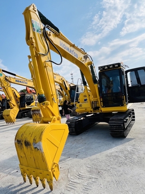 Mini tweedehands Komatsu PC130-7 Crawler Excavator met Komatsu SAA4D95LE-3 motor
