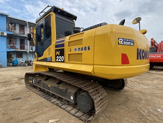 Japanse tweedehands Komatsu PC220-8 Hydraulische kraan 22 ton graafmachine Gebruikte Komatsu Digger