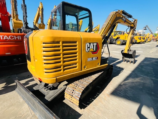 Mini graafmachine Orijgianl Japan CAT 305.5E2 Gebruikte hydraulische kruipergraafmachine 5 ton tweedehands rupsgraafmachine