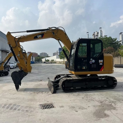 8 ton CAT 308E2 tweedehands Caterpillar Excavator Japanse vervaardiging Gebruikte CAT Crawler Excavator Constructie-machines