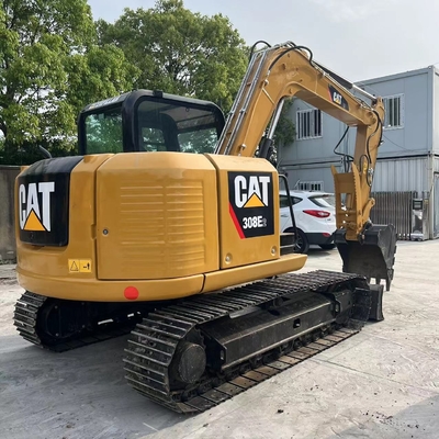 8 ton CAT 308E2 tweedehands Caterpillar Excavator Japanse vervaardiging Gebruikte CAT Crawler Excavator Constructie-machines