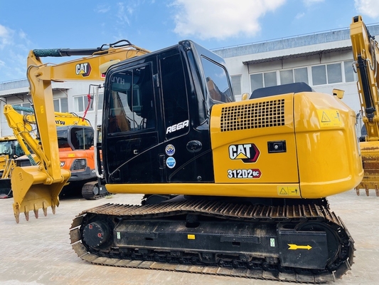 12 ton 90% nieuw CAT 312D2GC tweedehands Caterpillar Excavator Gebruikte CAT Crawler Excavator CAT 312D Bouwmachines