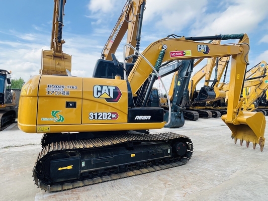 12 ton 90% nieuw CAT 312D2GC tweedehands Caterpillar Excavator Gebruikte CAT Crawler Excavator CAT 312D Bouwmachines