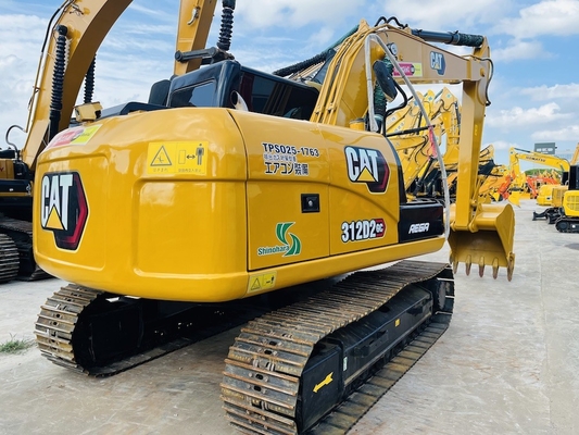 12 ton 90% nieuw CAT 312D2GC tweedehands Caterpillar Excavator Gebruikte CAT Crawler Excavator CAT 312D Bouwmachines