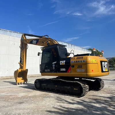100% originele gebruikte CAT Caterpillar 320D Crawler 1m3 capaciteit Hydraulische graafmachine
