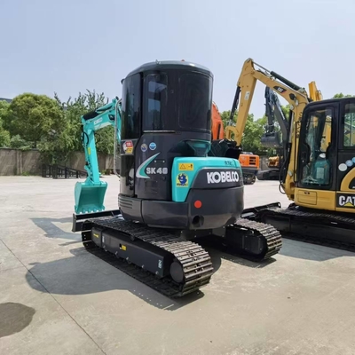 Mini Graafmachine Originele 80% Nieuwe Kobelco Sk40 Gebruikte Hydraulische Graafmachine Tweedehands 4 Ton Digger