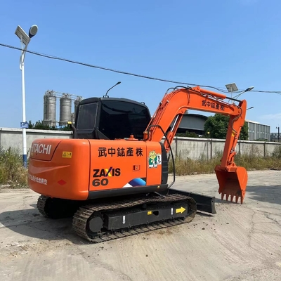 Mini graafmachine Hitachi ZX60 Gebruikte graafmachine tweedehands 6 ton graver in goede staat