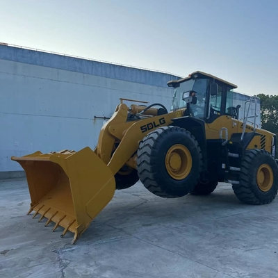 90% Nieuwe tweedehands wiellader SDLG LG956L Gebruikte lader 5 ton Chinese merk bouwmachines