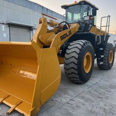 90% Nieuwe tweedehands wiellader SDLG LG956L Gebruikte lader 5 ton Chinese merk bouwmachines