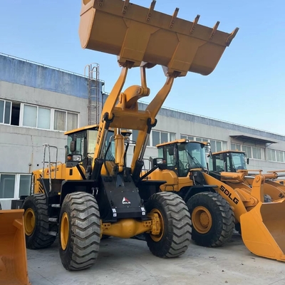 90% Nieuwe tweedehands wiellader SDLG LG956L Gebruikte lader 5 ton Chinese merk bouwmachines