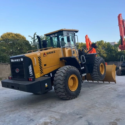 90% Nieuwe tweedehands wiellader SDLG LG956L Gebruikte lader 5 ton Chinese merk bouwmachines