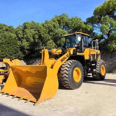 17 ton gebruikte wiellader SDLG LG958L tweedehands lader Nominale lading 5 ton Chinese merk in goede staat