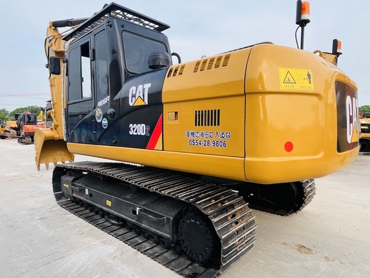 100% Japan Gebruikte CAT 320D2 Caterpillar Graafmachine Tweedehands Hydraulische kruipmachine Digger 1CBM Emmercapaciteit